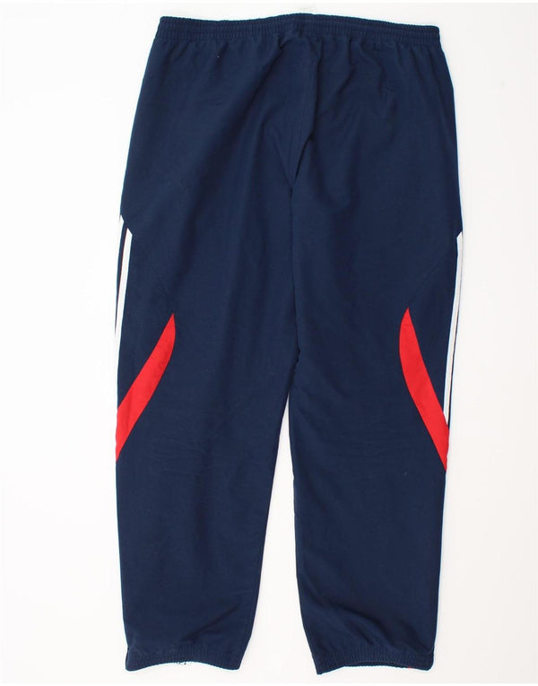 Adidas Pantalon de survêtement pour homme Joggers XL Bleu marine Colorblock Polyester