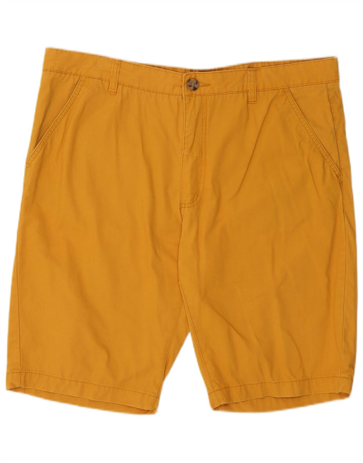 Dack's Short Chino Coupe Regular Homme IT 52 XL W38 Jaune Coton