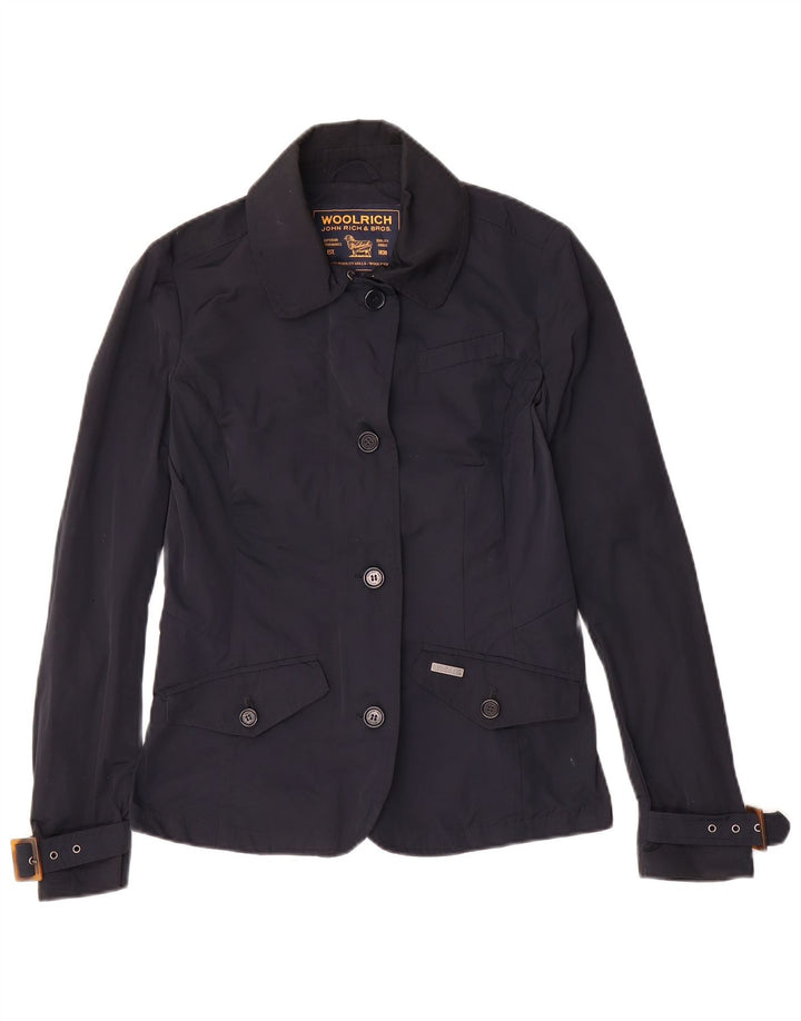 Woolrich Veste utilitaire pour femme UK 6 XS Bleu marine Polyester