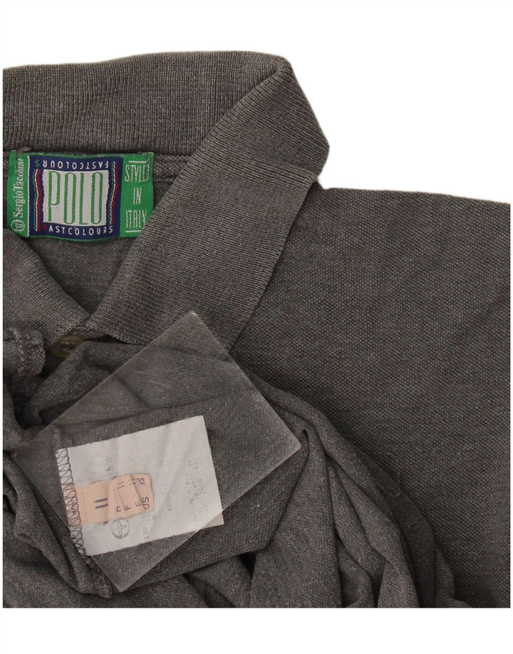 Sergio Tacchini Polo Homme XS Gris Coton