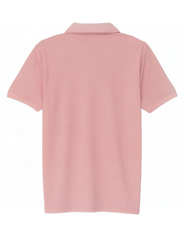 Calvin Klein Polo Homme Rose Moyen Rayures Polyester