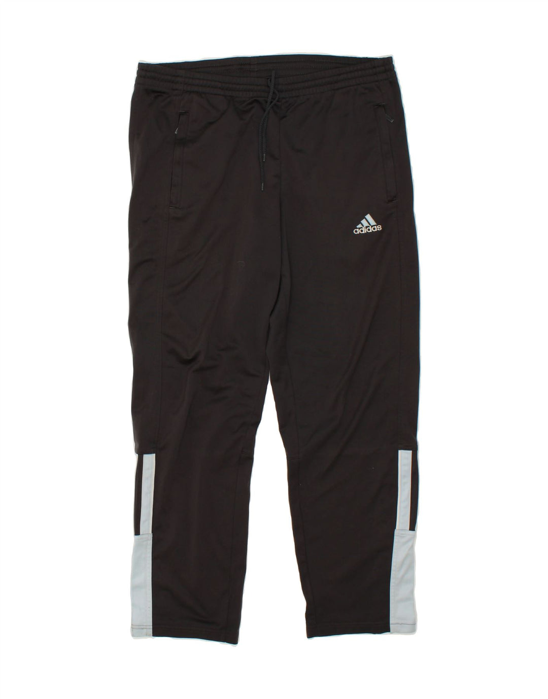 ADIDAS Mens Tracksuit Trousers UK 36/38 Small Grey Polyester Vintage Adidas and Second-Hand Adidas from Messina Hembry 