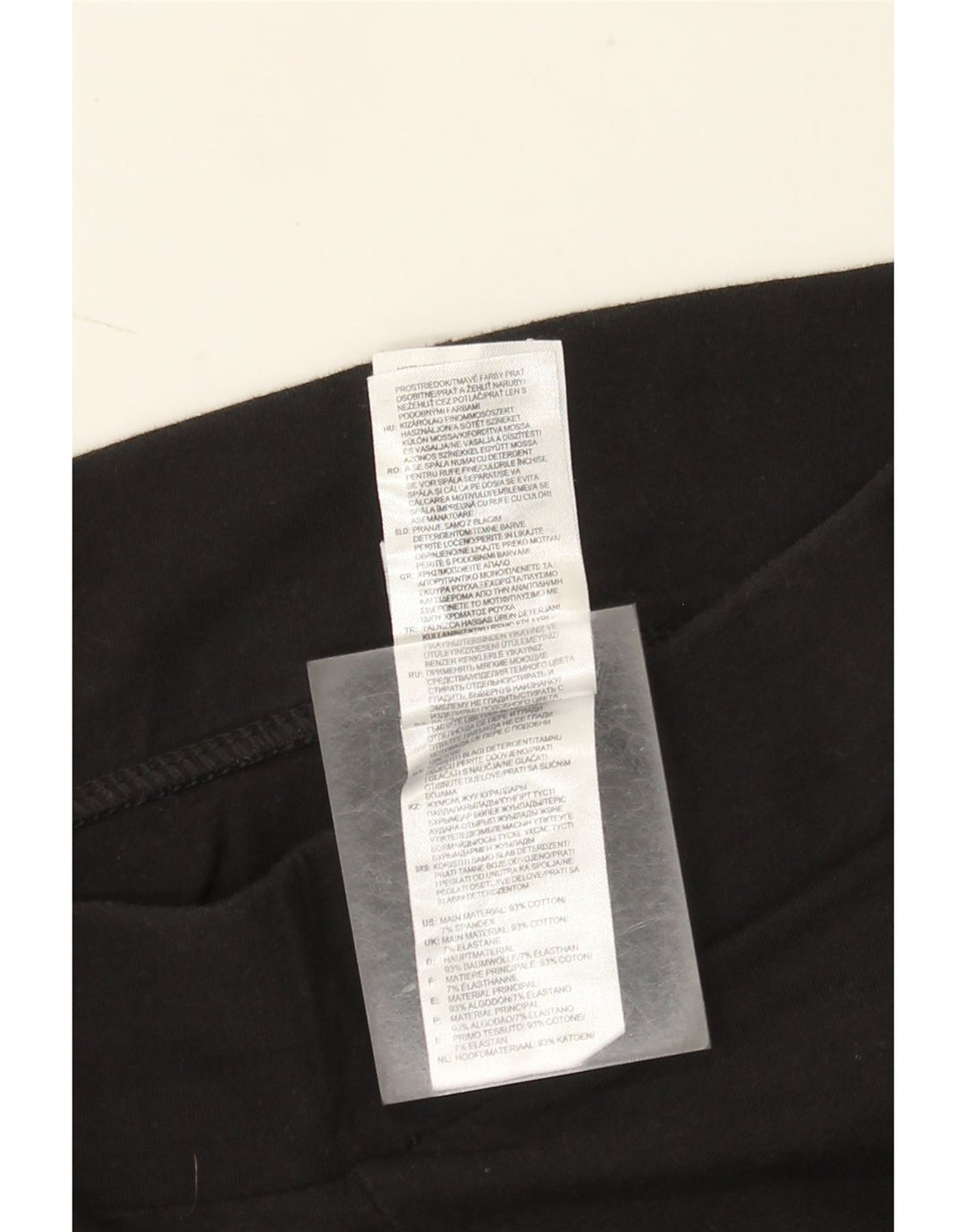 Adidas Leggings Femme UK 10 Petit Coton Noir