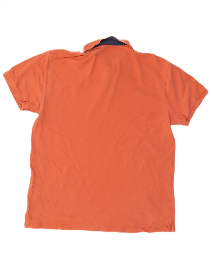 Hackett Polo Coupe Classique Homme Grand Orange Coton
