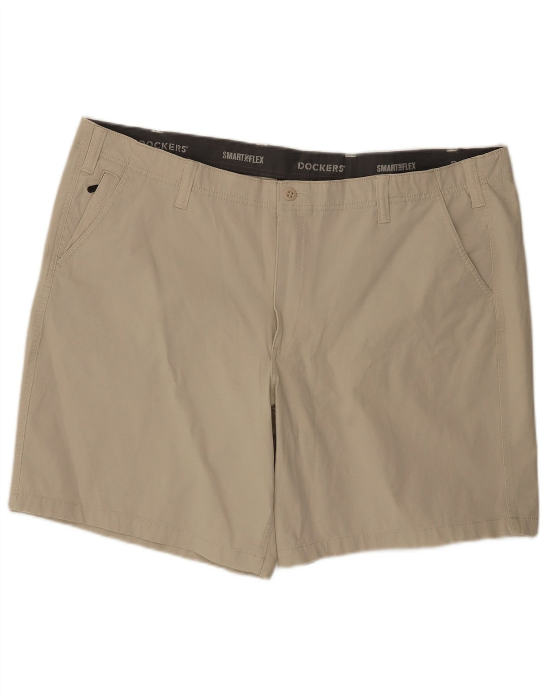 DOCKERS Short Chino Homme W48 4XL Beige Coton