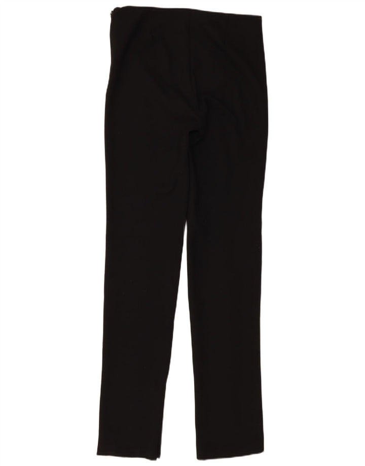 Zara Pantalon décontracté slim pour femme Petit W26 L33 Noir