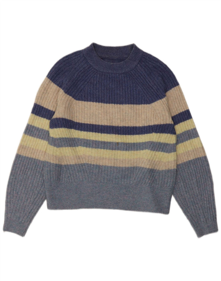 Marks & Spencer Pull ras du cou pour femme UK 10 Small Multicolore