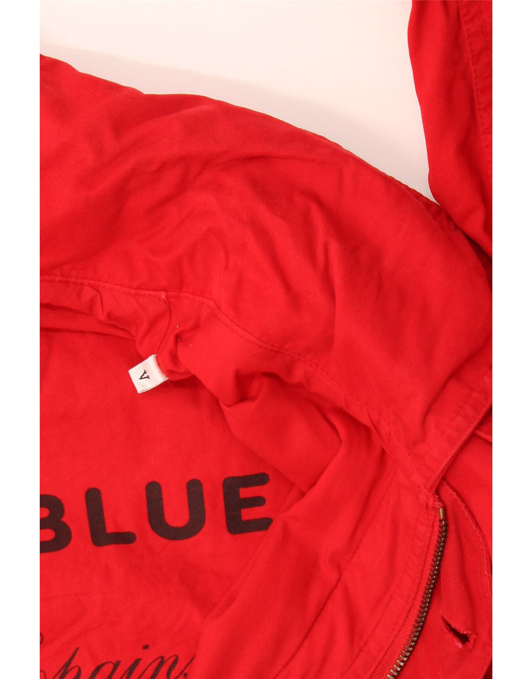 veste utilitaire à capuche vintage pour hommes UK 42 XL Rouge