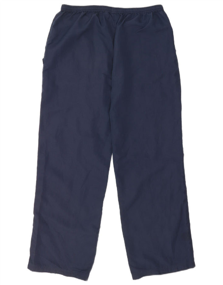 Reebok Pantalon de Survêtement Garçon 15-16 ans Bleu Marine Polyester