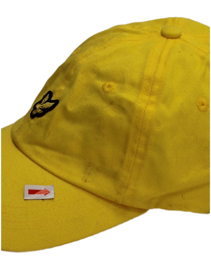 LYLE & SCOTT Casquette de Baseball Graphique pour Homme Taille Unique Jaune Coton Classique