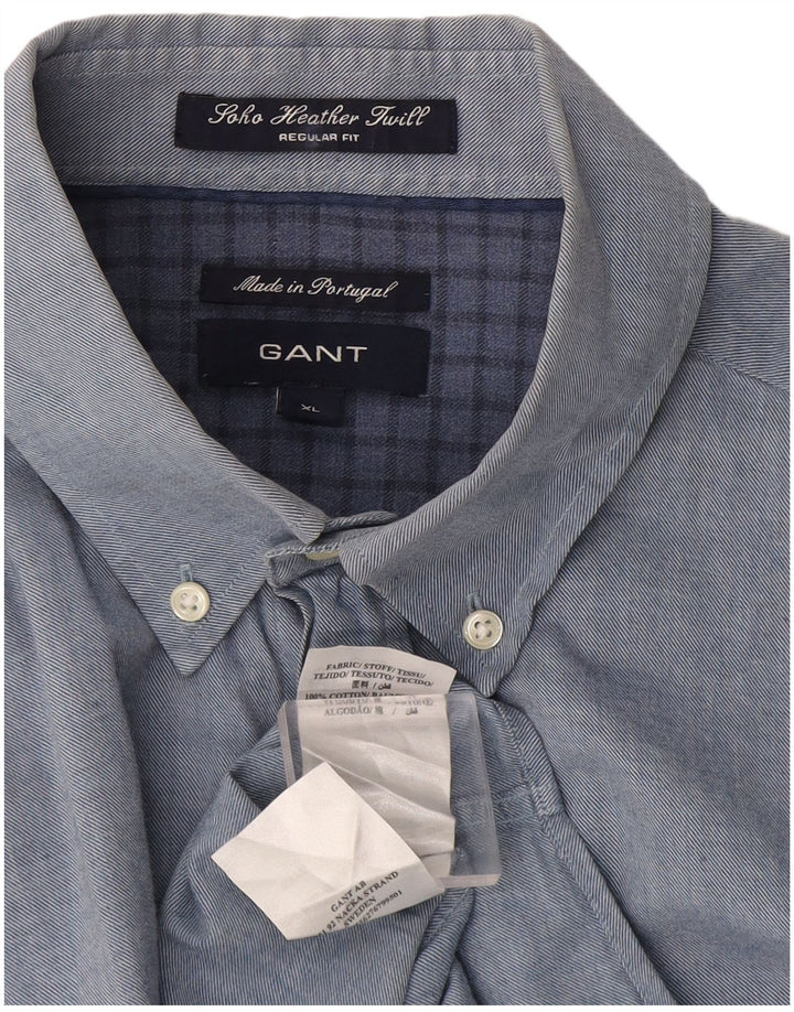 Gant Chemise Soho Regular Fit Homme Bleu Coton