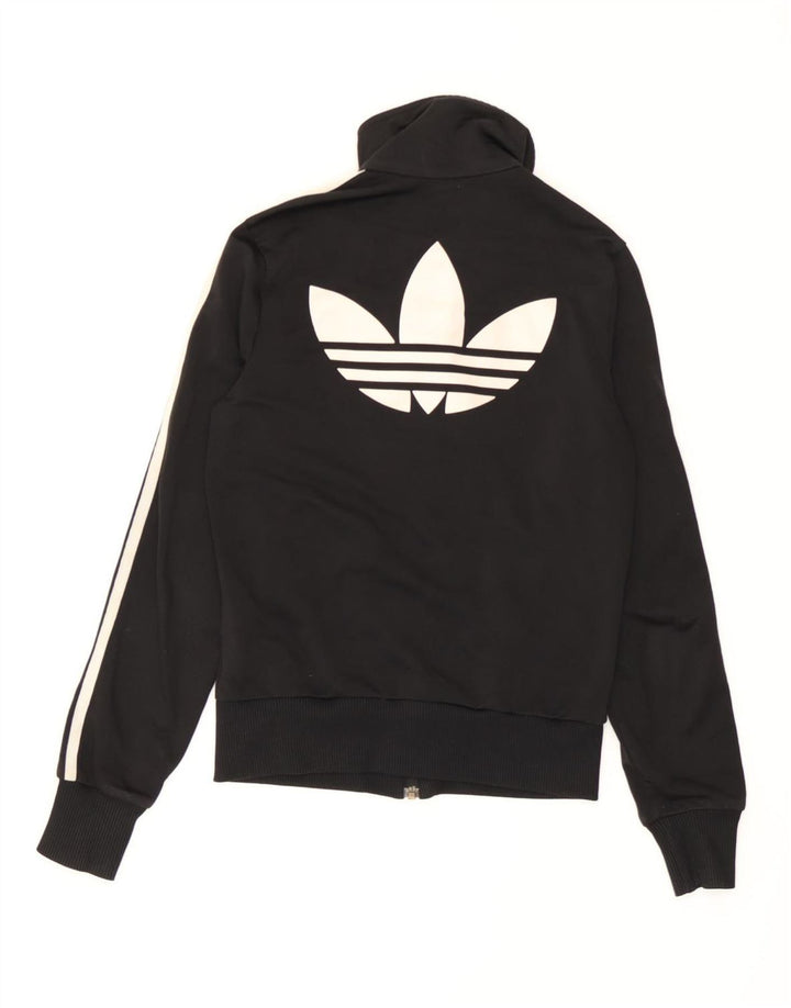 Adidas Veste de survêtement graphique pour femme EU 34 XS Noir Polyester