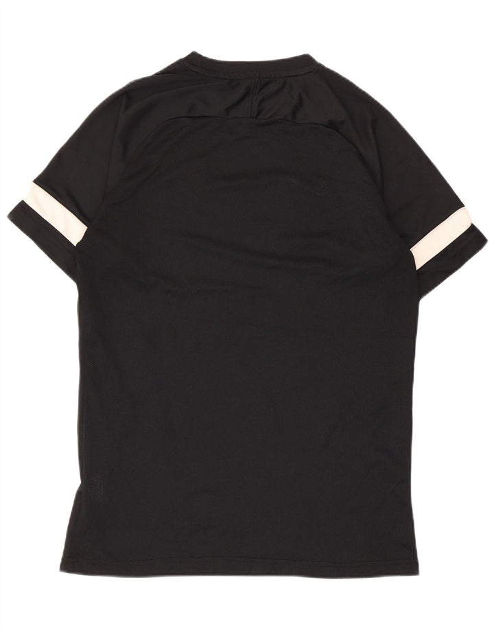 Nike T-shirt pour homme en polyester rayé noir moyen