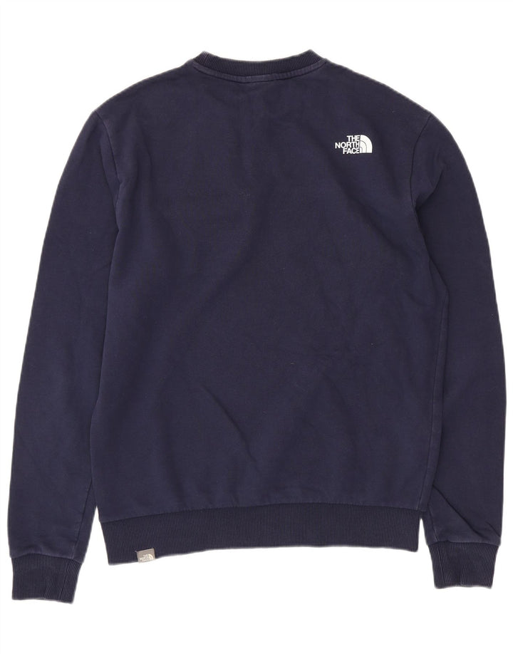 THE NORTH FACE Sweat-shirt pour homme en coton color block bleu marine moyen