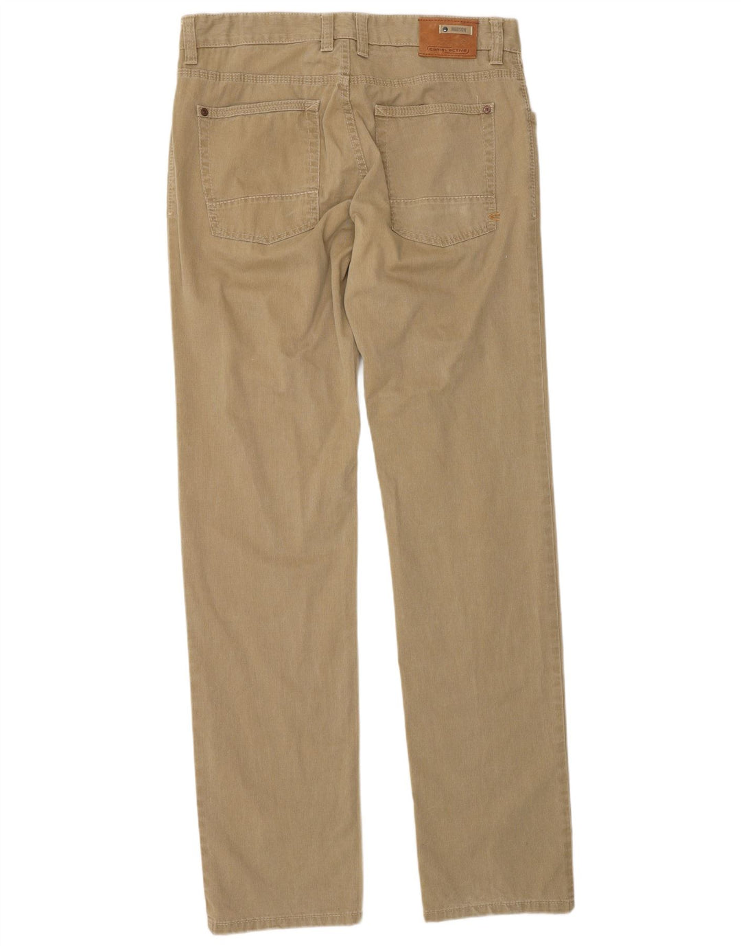 CAMEL ACTIVE Mens Straight Casual Trousers W34 L36  Beige Cotton Vintage Camel Active and Second-Hand Camel Active from Messina Hembry 
