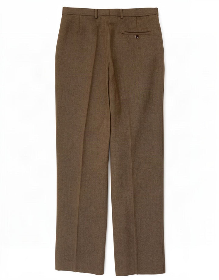 Marks & Spencer Pantalon de costume coupe classique pour homme W32 L31 laine beige