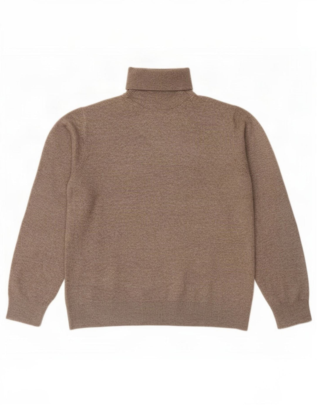 Marks & Spencer Pull col roulé pour homme en polyester marron moyen