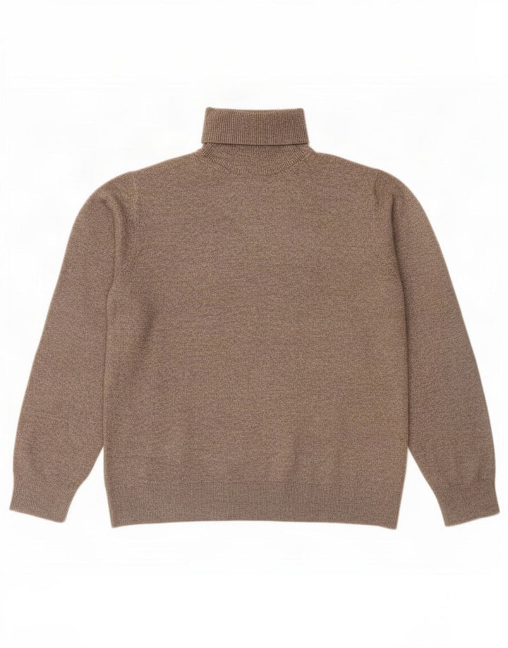 Marks & Spencer Pull col roulé pour homme en polyester marron moyen