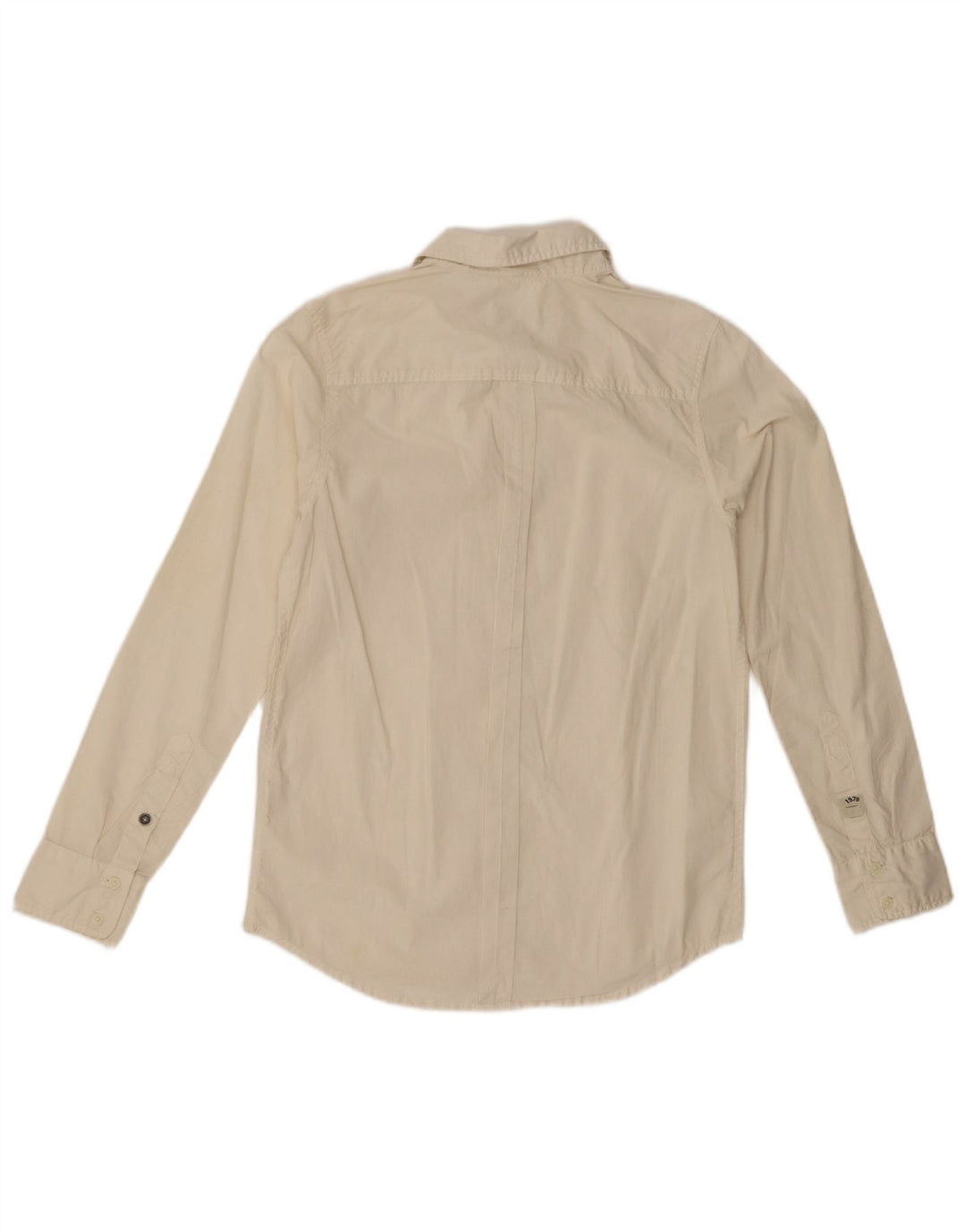 Diesel Chemise Garçon 11-12 Ans Large Blanc Cassé