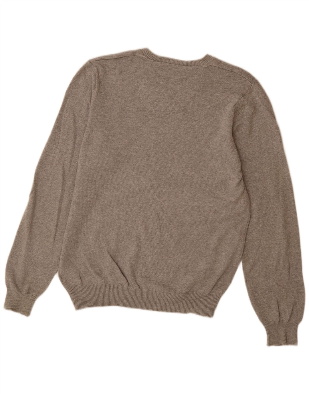 Marks & Spencer Pull à col en V Blue Harbor pour hommes, petit gris moucheté