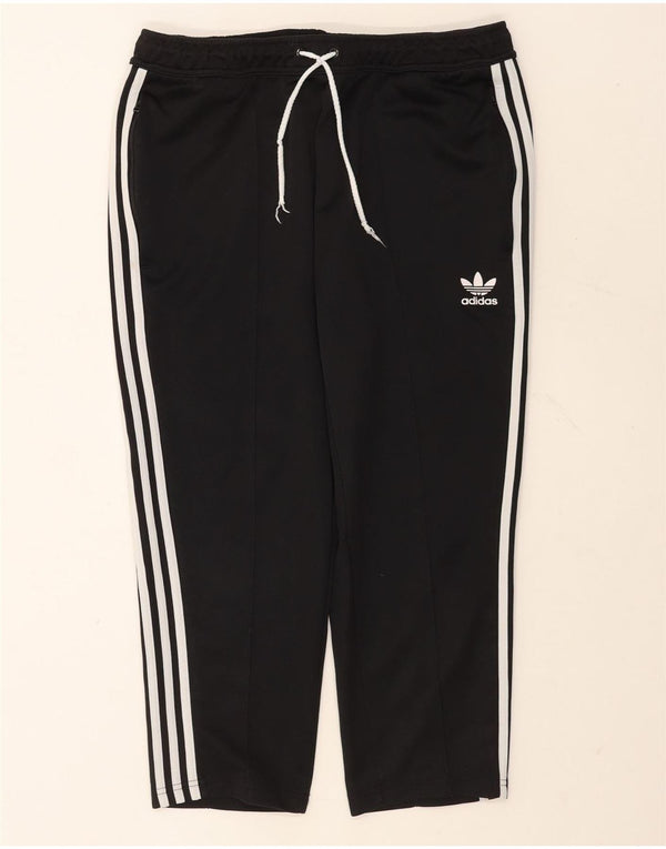 Adidas Pantalon de survêtement Capri pour homme Large Noir Polyester