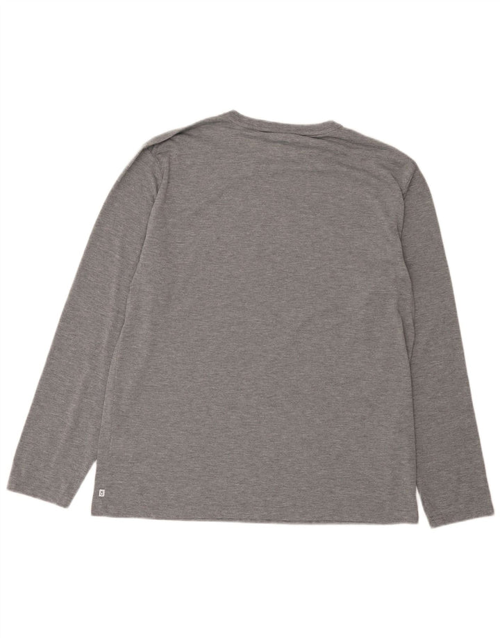 Calvin Klein Haut Homme Manches Longues XL Gris Polyester