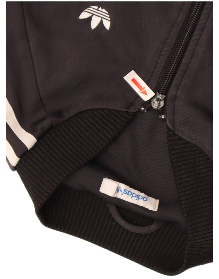 Adidas Veste de survêtement pour femme EU 34 XS Noir Nylon