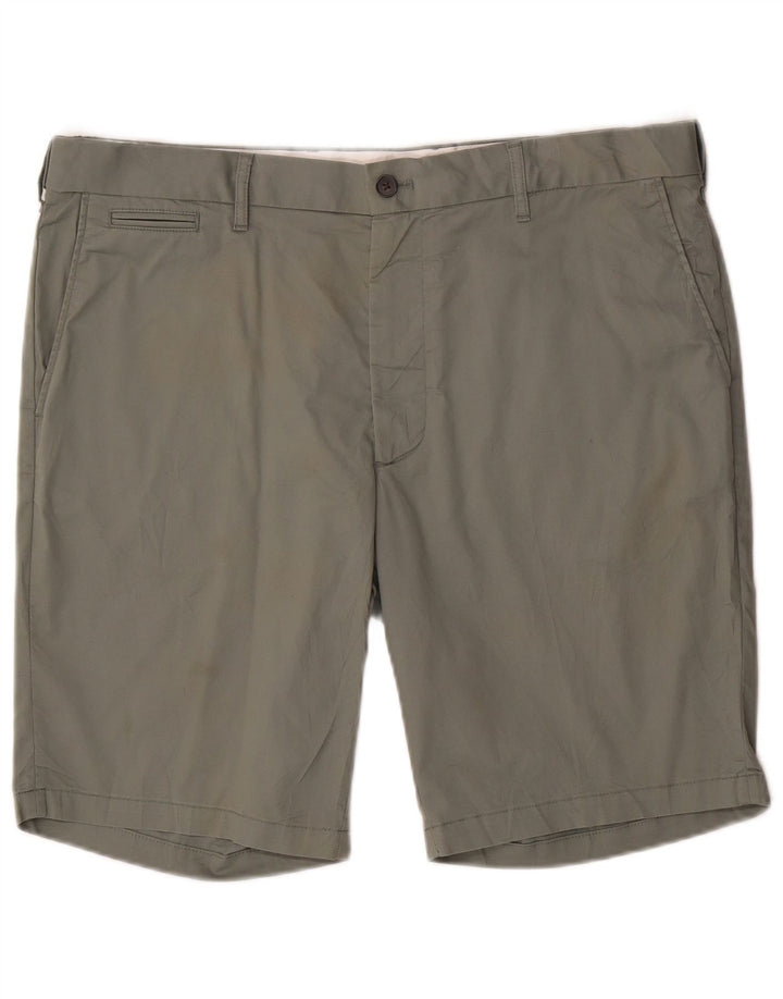 Marks & Spencer Short Chino Homme W38 XL Kaki Coton