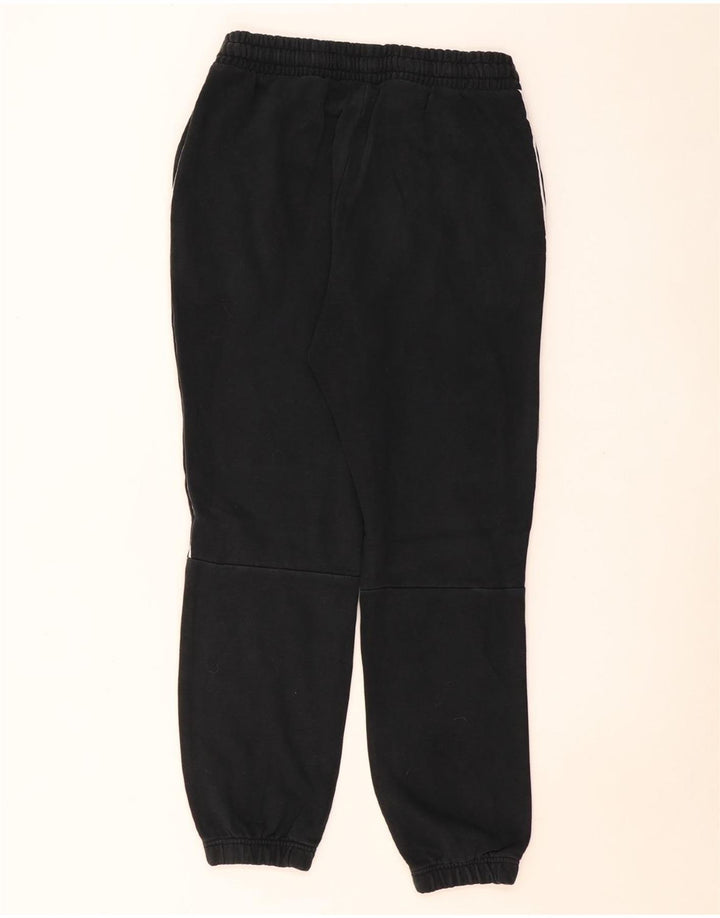 KAPPA Pantalon de survêtement pour homme en coton noir moyen