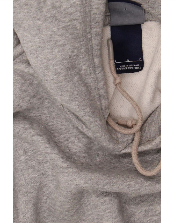 NIKE Mens Hoodie Jumper Large Grey