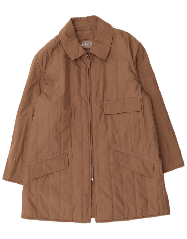 Allegri Pardessus Femme IT 48 XL Marron Polyester