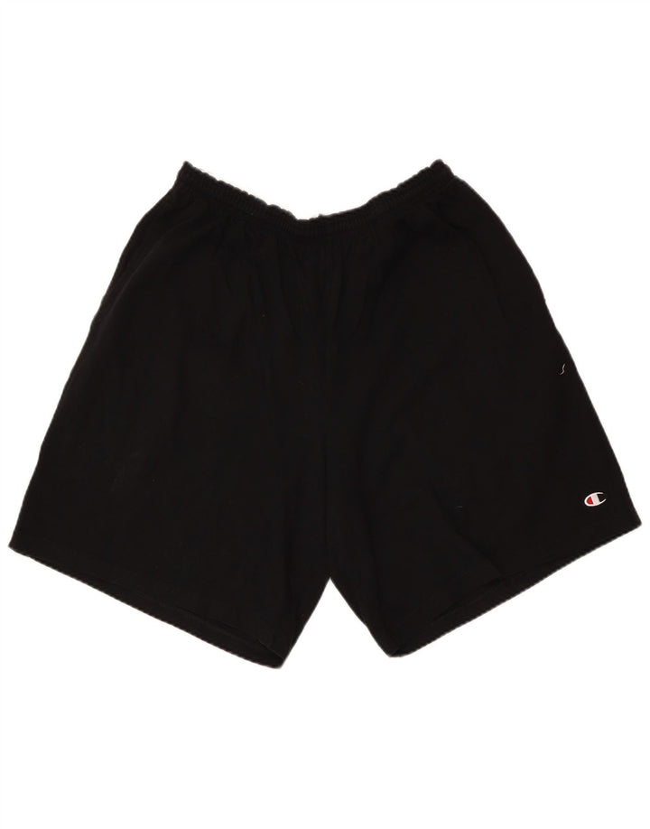 CHAMPION Short de Sport Homme Grand Noir Coton