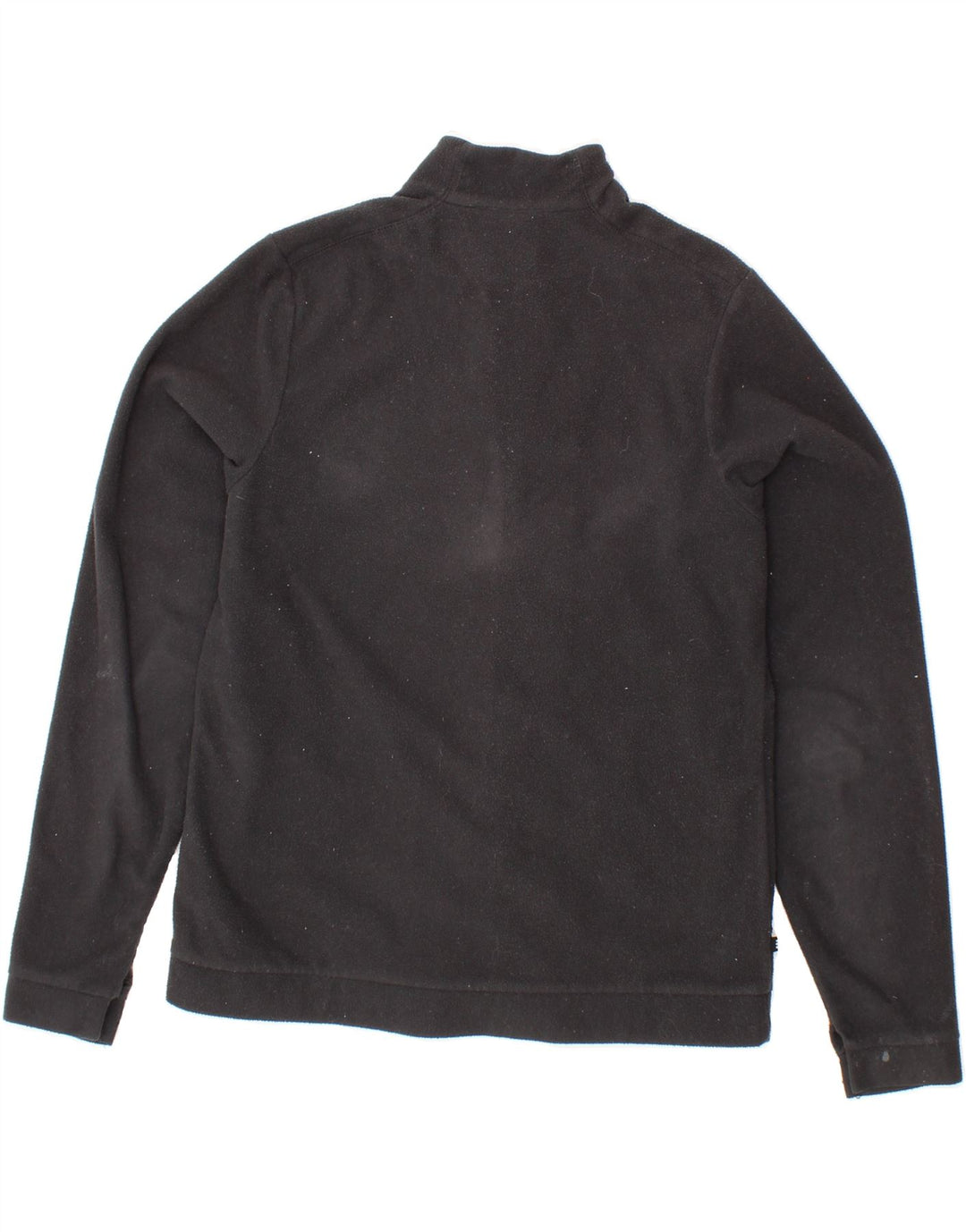 ADIDAS Womens Fleece Jacket UK 12 Medium Black Polyester Vintage Adidas and Second-Hand Adidas from Messina Hembry 