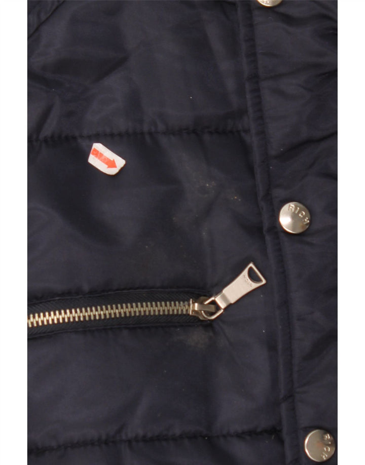 RICHMOND Veste matelassée graphique pour homme UK 38 Bleu marine moyen Polyamide