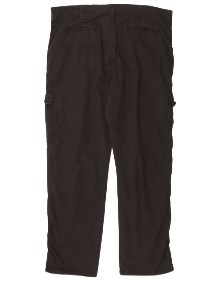 WRANGLER Pantalon Cargo Droit Homme W40 L32 Coton Noir