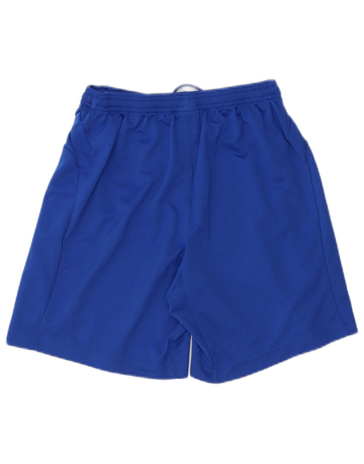 Umbro Short de Sport Homme Bleu Moyen Polyester
