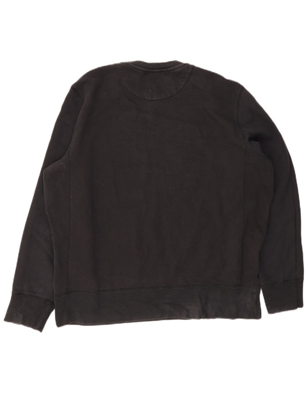 Nike Sweat-shirt graphique pour homme UK 46/48 XL Noir Coton
