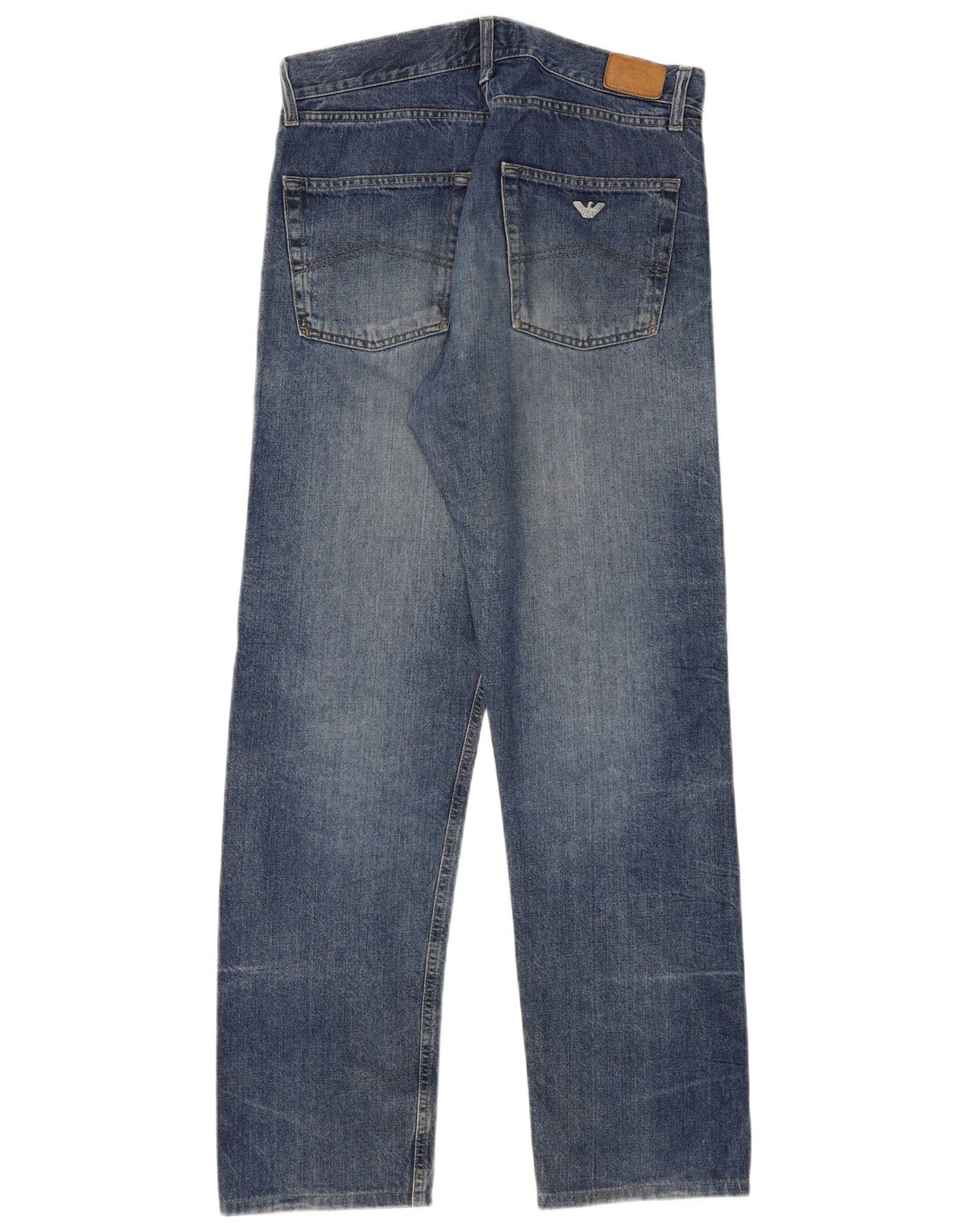 Armani Jean droit W34 L31 bleu marine pour homme