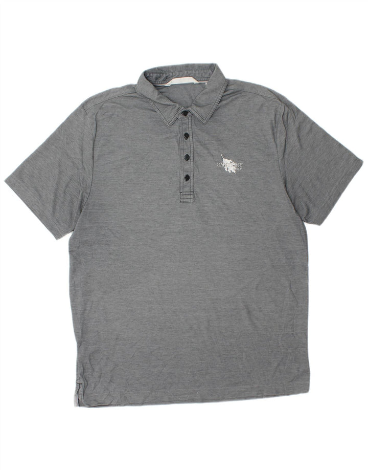 TRAVIS MATHEW Polo Homme Grand Gris Coton