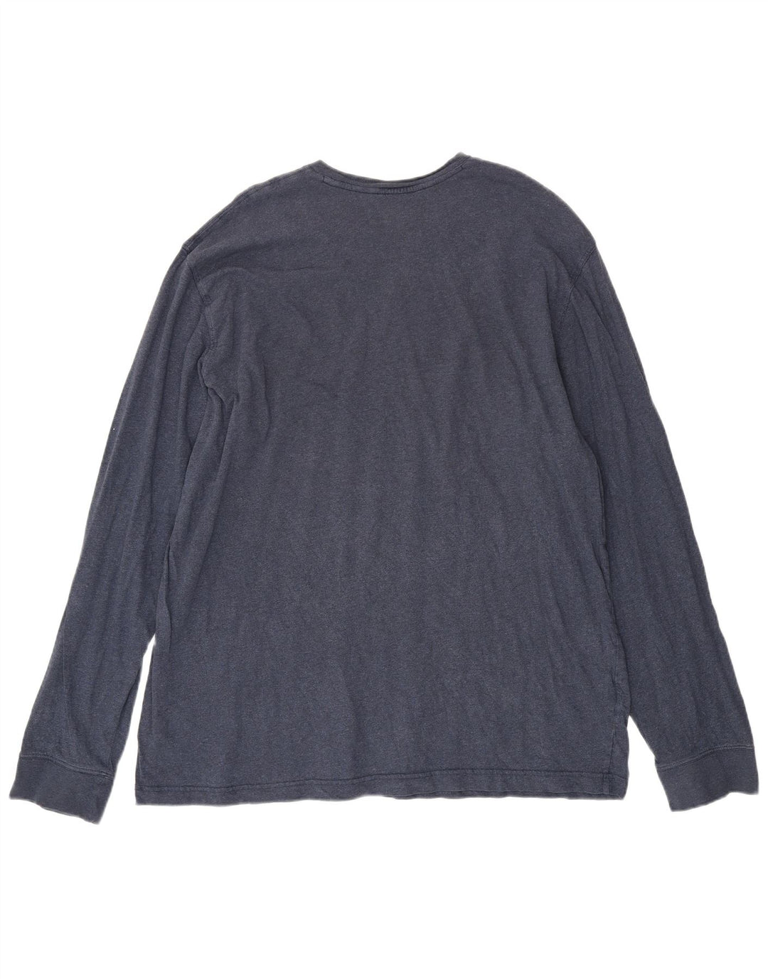 Eddie Bauer Haut haut à manches longues pour homme en coton bleu marine XL