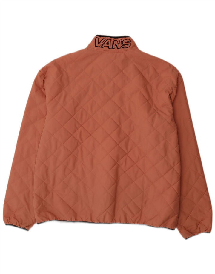 Vans Veste matelassée pull femme UK 42 XL Rose Polyester
