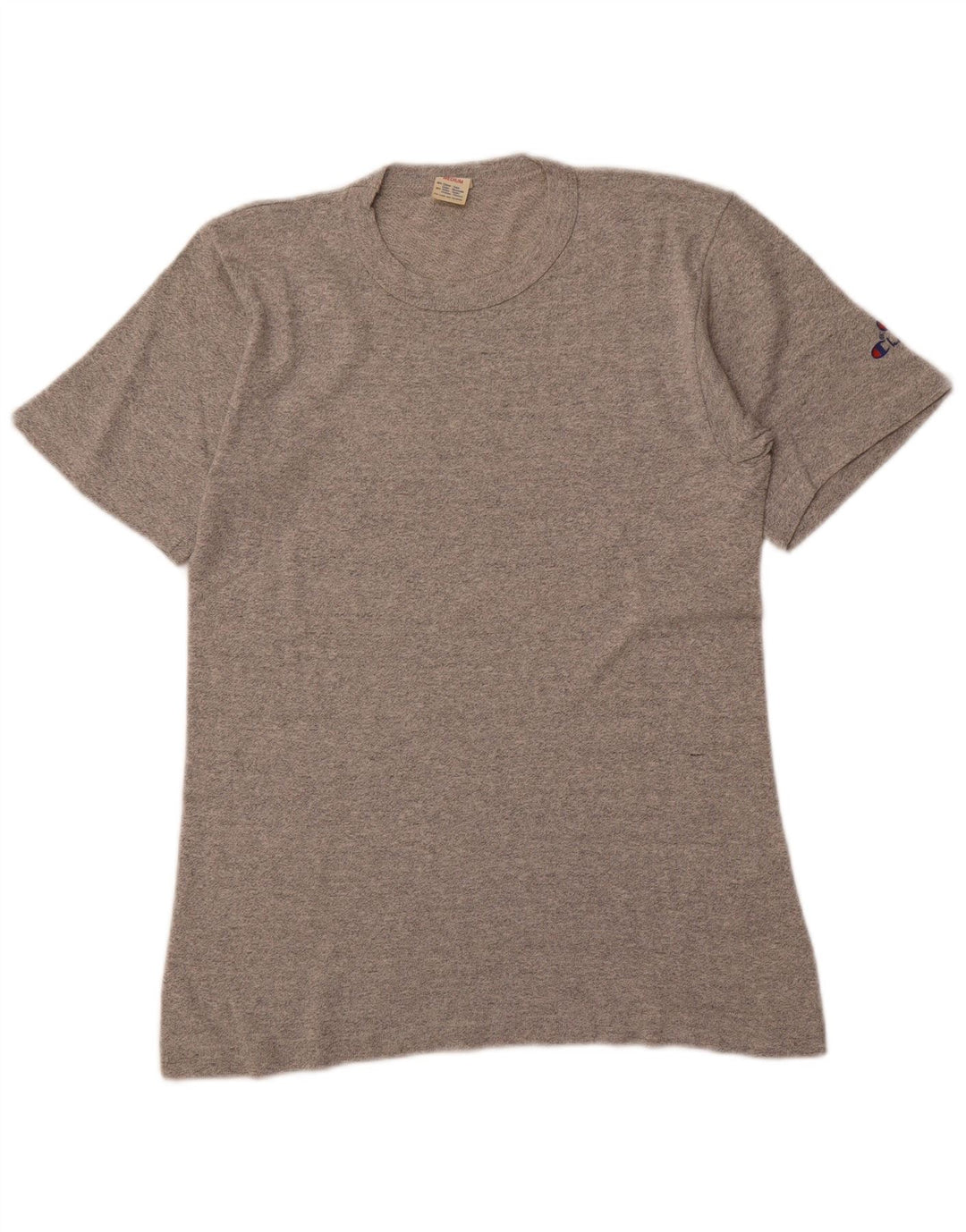 CHAMPION T-Shirt Homme Gris Moyen Coton