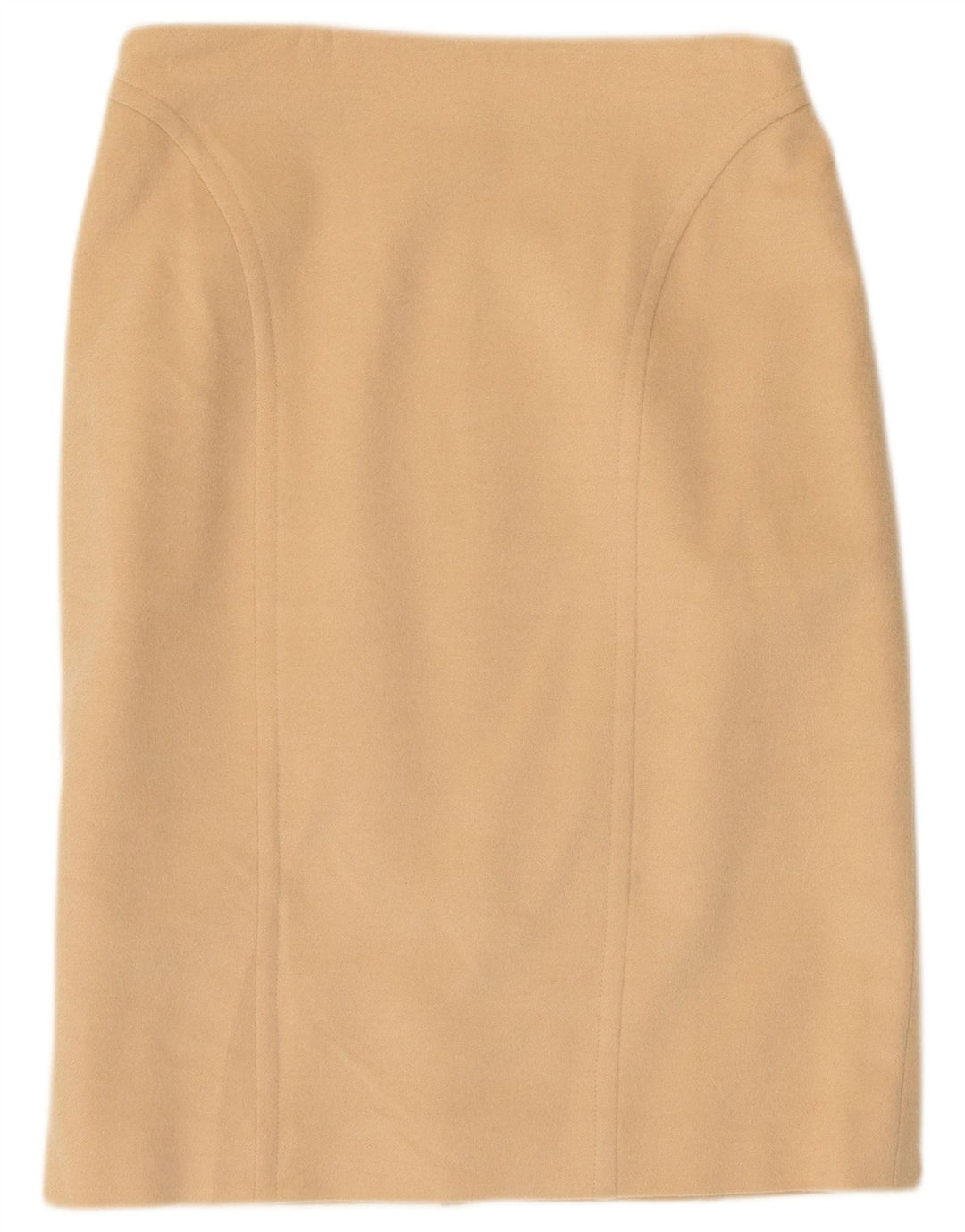 Les Copains Jupe Crayon Femme IT 46 Large W30 Laine Beige