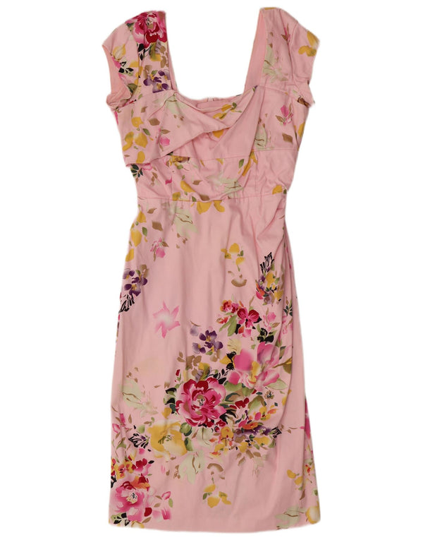 THE PRETTY DRESS COMPANY Robe fourreau pour femme UK 14 Grand Rose Floral