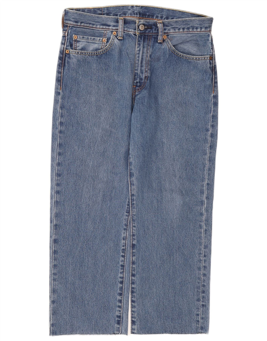 Levi's Jean Droit Court 751 W32 L24 Homme Bleu Coton