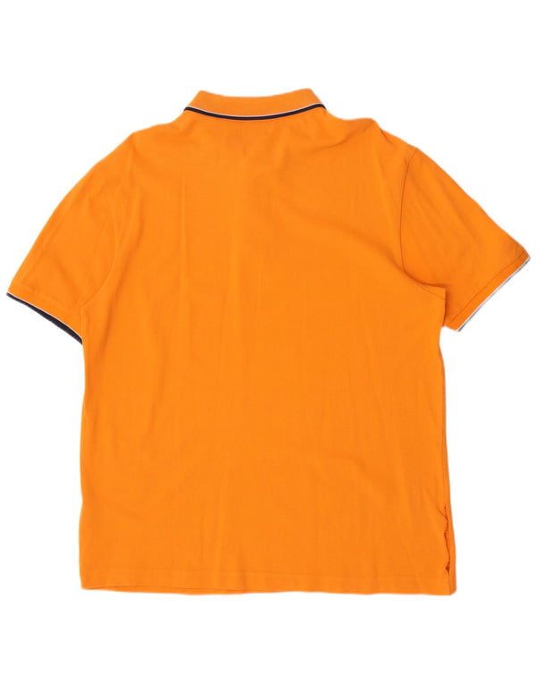 Kappa Polo Homme XL Orange Coton