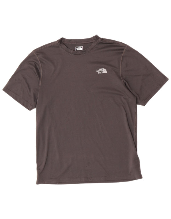 The North Face T-Shirt Homme Haut Petit Gris Polyester