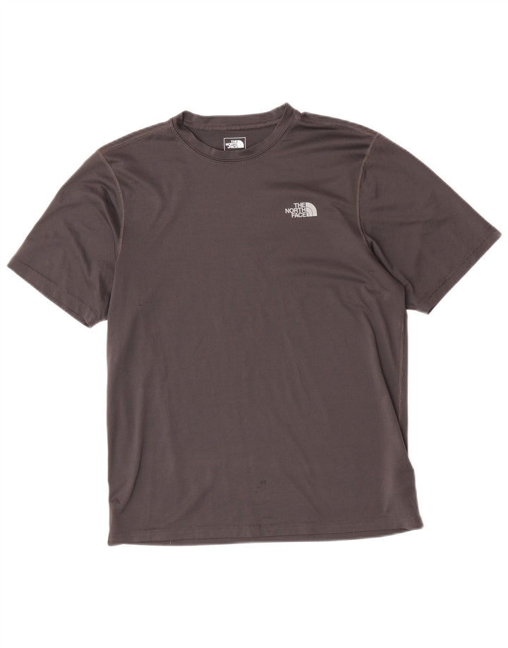 The North Face T-Shirt Homme Haut Petit Gris Polyester