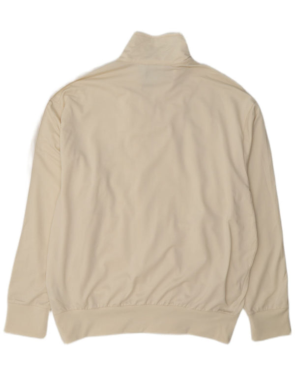 Adidas Veste de survêtement pour homme XL Blanc cassé Polyester