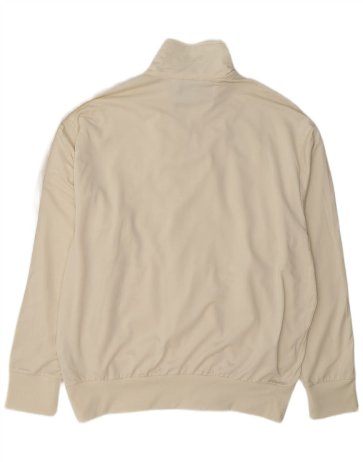 Adidas Veste de survêtement pour homme XL Blanc cassé Polyester